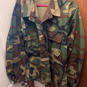 Woodland Cotton ripstop bdu coat